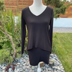 White House Black Market sexy black mini dress XS